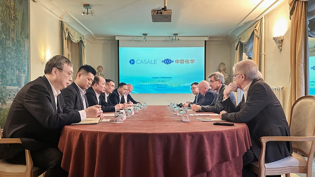 莫鼎革會見Casale首席執行官費德里科?扎爾迪